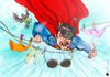 Cartoon: SelfIStupid - Man Of Steel (small) by csamcram tagged selfistupid man of steel superman superheroe csam cram supereroe selife