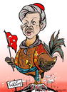 Cartoon: Der osmanische Gockel (small) by pianoman68 tagged erdogan,türkei,demonstranten,despot,antidemokratisch