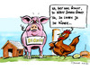 Cartoon: Dioxin-Schwein (small) by pianoman68 tagged dioxin,schweinefleisch,skandal