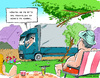 Cartoon: Mautmuffel (small) by pianoman68 tagged mautgebühren,bundesstraßen,ramsauer,mautgebühr,gartenzwerge,lkw,landstraße