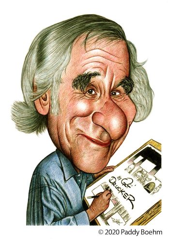 Cartoon: Mort Drucker (medium) by Paddy tagged karikatur,karikaturist,caricature,artist,mortdrucker,mort,drucker,madmagazine