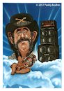 Cartoon: Lemmy Kilmister (small) by Paddy tagged lemmy,kilmister,motorhead,karikatur,acryl