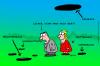 Cartoon: Sommerloch (small) by anett tagged sommerloch