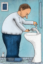 Cartoon: No water no laugh (small) by MelgiN tagged water