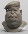 Cartoon: hugo chavez (small) by muharrem akten tagged 3d,cartoon,hugo,chavez,politcian,portrait,karikatur,model