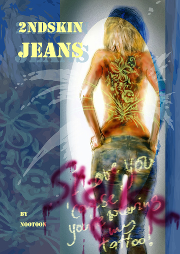 Cartoon: 2nd skin (medium) by nootoon tagged 2nd,skin,jeans,nootoon,germany