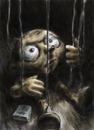 Cartoon: forced to hang around (small) by nootoon tagged nootoon,illustration,germany