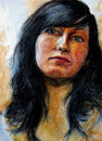 Cartoon: sandra (small) by nootoon tagged portrait,girl,nootoon