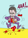 Cartoon: 01 (small) by Rasit Yakali tagged sarkozy