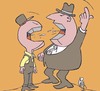 Cartoon: 103 (small) by Rasit Yakali tagged karikatür