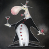 Cartoon: Billy Rubin (small) by ninaboosart tagged leber,leben,blut,alkohol