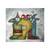 Cartoon: Farbenfroh (small) by ninaboosart tagged konfetti,karneval,bunt,feiern,party,narren