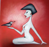 Cartoon: Rabenmutter (small) by ninaboosart tagged rabenmutter raben mutter frau rot vogel akt vorurteil