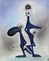 Cartoon: Rauchbolde (small) by ninaboosart tagged rauchen,dunst,blau