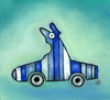 Cartoon: Streifenwagen (small) by ninaboosart tagged polizei,streifenwagen,polizeiauto