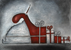 Cartoon: Weihnachtsschlitten (small) by ninaboosart tagged weihnachten,schlitten,pakete