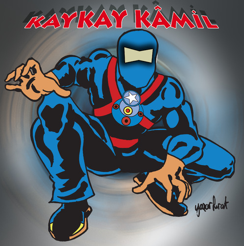 Cartoon: my comic hero (medium) by komikadam tagged my,comic