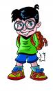 Cartoon: hero (small) by komikadam tagged renkli