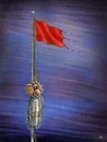 Cartoon: FLAG (small) by ASKIN AYRANCIOGLU tagged flag