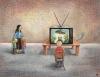 Cartoon: tv (small) by ASKIN AYRANCIOGLU tagged askin