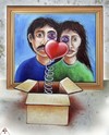 Cartoon: valentine (small) by ASKIN AYRANCIOGLU tagged valentine