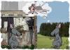 Cartoon: City - Countryside (small) by Dadaphil tagged city,country,dream,rat,lovemaking,life