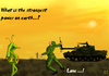 Cartoon: Humanity - Aliens 3 (small) by Dadaphil tagged alien spaceship ausserirdischer raumschiff war krieg love liebe tank panzer soldier soldat dadaphil