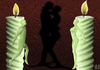 Cartoon: Trennung Separation (small) by Dadaphil tagged candle erotic flame kiss man separation shadow woman erotik flamme frau kerze kuss mann schatten trennung umarmung dadaphil