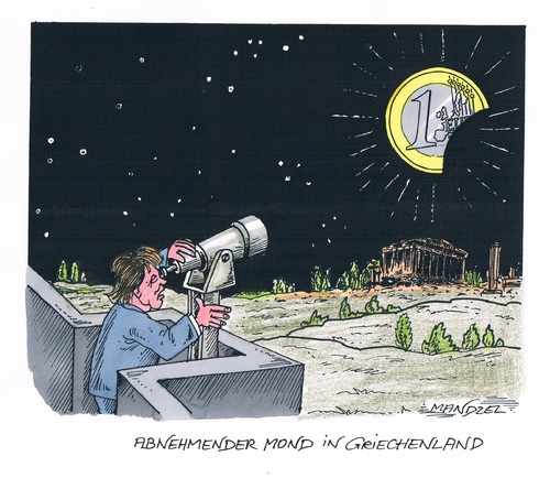 Abnehmender Mond Griechenland Abnehmender Mond Griechenland