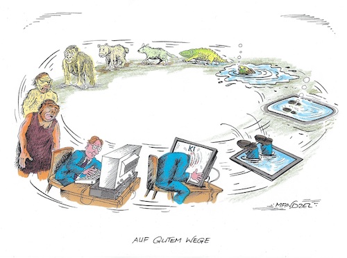 Auf und Ab der Evolution