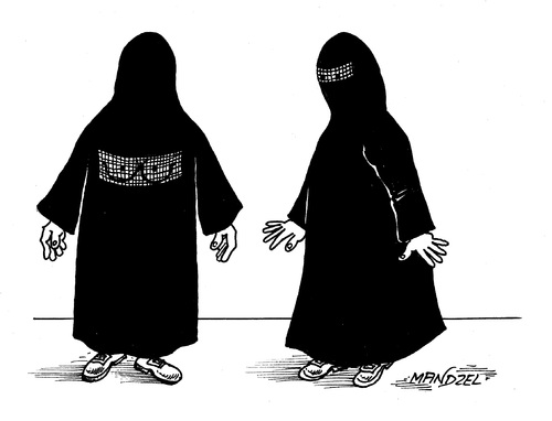 Burka im Blick