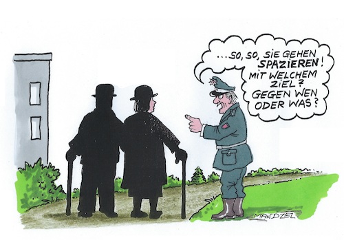 Cartoon: Corona-Spaziergänge (medium) by mandzel tagged impfpflicht,kanzler,scholz,corona,gesundheit,mandzel,karikatur,deutschland,pandemie,ungeimpfte,spaziergänge,polizei,impfpflicht,kanzler,scholz,corona,gesundheit,mandzel,karikatur,deutschland,pandemie,ungeimpfte,spaziergänge,polizei