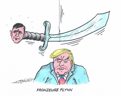 Cartoon: Damokles über Trump (medium) by mandzel tagged trump,flynn,usa,russland,amtsenthebungsverfahren,lügen,wahlmanipulationen,damoklesschwert,mandzel,karikatur,trump,flynn,usa,russland,amtsenthebungsverfahren,lügen,wahlmanipulationen,damoklesschwert,mandzel,karikatur