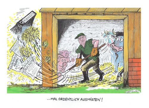 Den Bauern stinkt es ...! Den Bauern stinkt es ...!