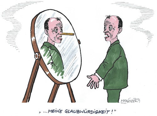 Cartoon: Der doppelte Merz (medium) by mandzel tagged merz,wahlen,afd,migration,deutschland,brandmauer,merz,wahlen,afd,migration,deutschland,brandmauer