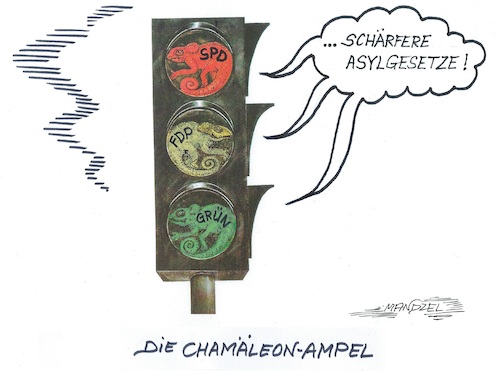 Die Ampel heult mit den Wölfen Die Ampel heult mit den Wölfen