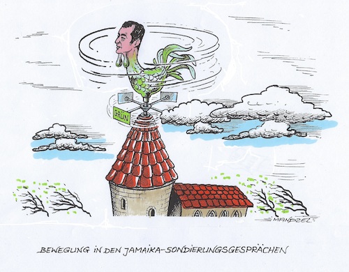 Die Grünen drehen sich im Winde Die Grünen drehen sich im Winde