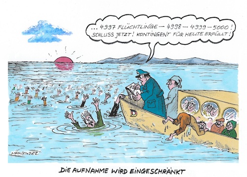 Die Regierung greift durch...