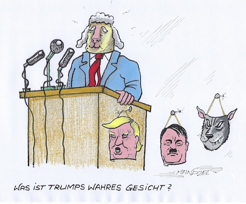 Die vielen Gesichter Trumps Die vielen Gesichter Trumps