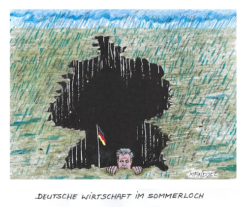 Ein Tief über Deutschland Ein Tief über Deutschland