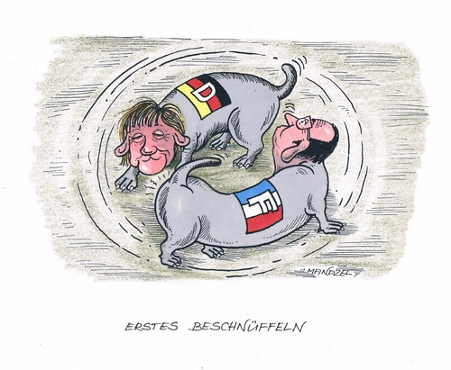 Erstes beschnüffeln Erstes beschnüffeln
