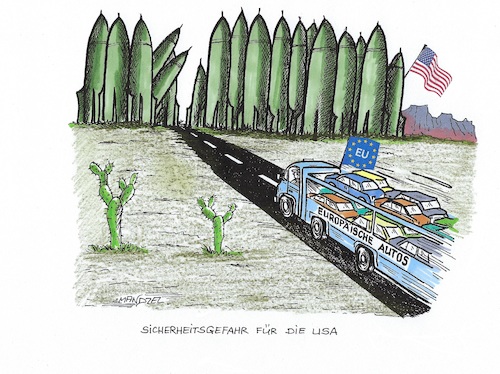 EU-Autos gelten als Gefahr EU-Autos gelten als Gefahr