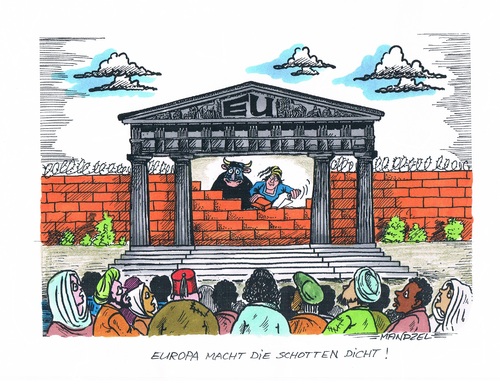 EU schließt die Grenzen EU schließt die Grenzen