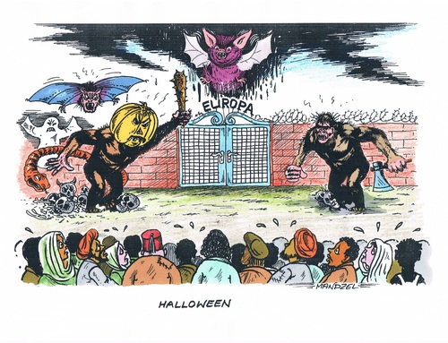 Europa feiert Halloween Europa feiert Halloween