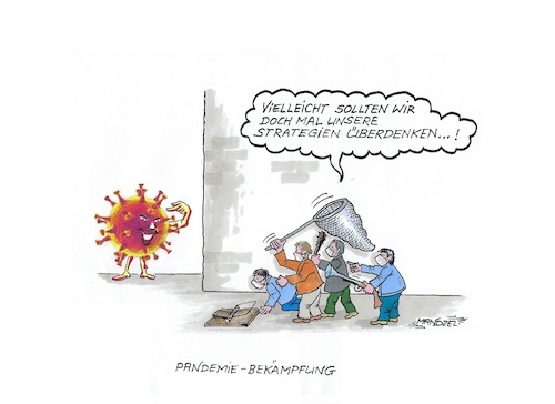 Cartoon: Falsche Bekämpfungsmethoden (medium) by mandzel tagged impfungen,impfgegner,corona,spahn,deutschland,chaos,bekämpfungsstrategien,impfungen,impfgegner,corona,spahn,deutschland,chaos,bekämpfungsstrategien