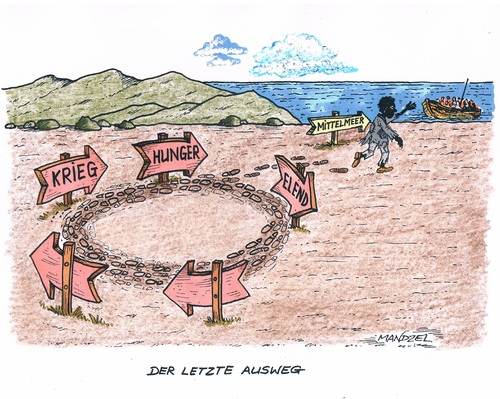 Flucht übers Mittelmeer Flucht übers Mittelmeer