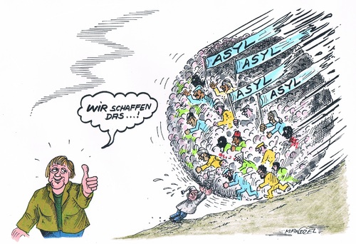 Flüchtlingsandrang Flüchtlingsandrang