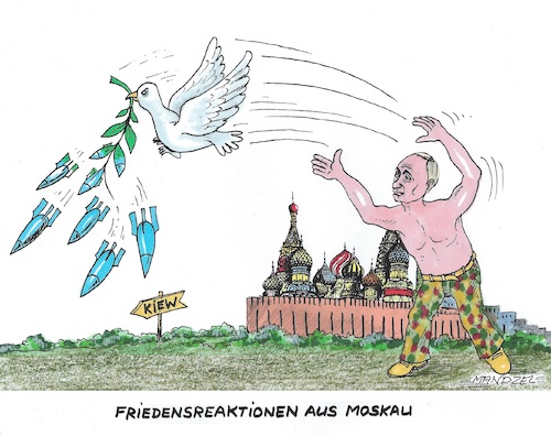Friedensgrüße aus dem Kreml