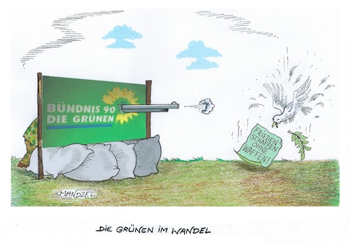 Friedenspartei war gestern Friedenspartei war gestern