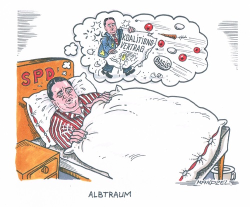 Gabriel sieht schwarz